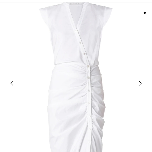 Veronica Beard Ruched Shirtdress - Picture 16 of 16